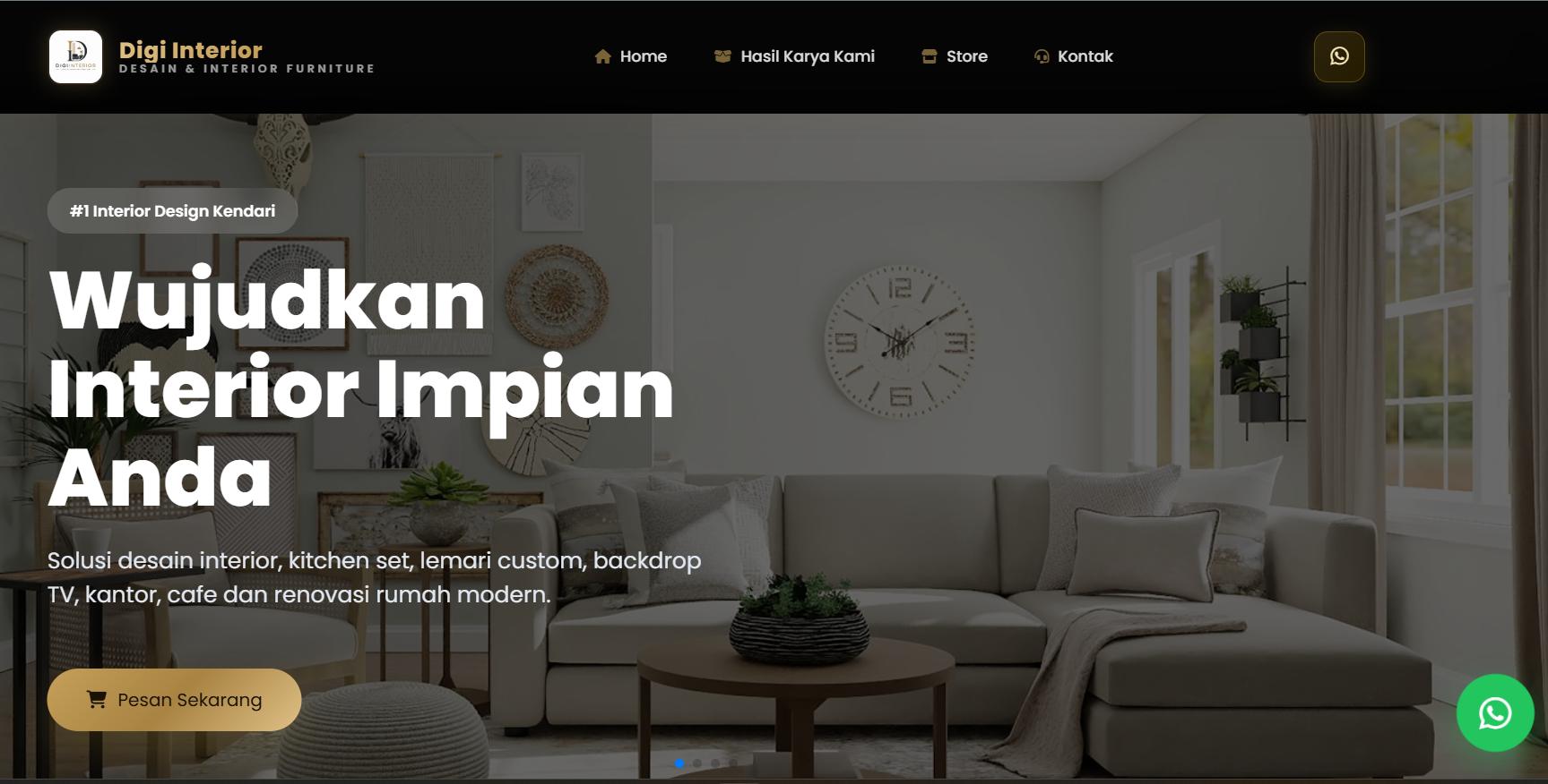 Website Protifolio + CMS