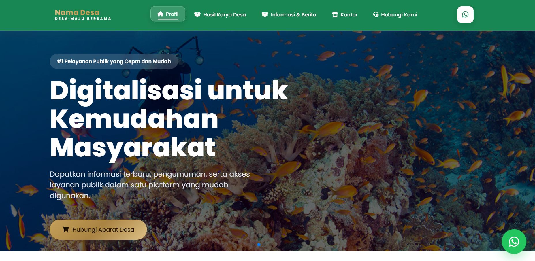 Website Protifolio + CMS